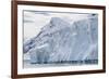 Tidewater Glacier Face Detail in Neko Harbor, Antarctica, Polar Regions-Michael Nolan-Framed Photographic Print