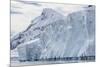 Tidewater Glacier Face Detail in Neko Harbor, Antarctica, Polar Regions-Michael Nolan-Mounted Photographic Print