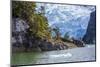 Tidewater Glacier in the Strait of Magellan, Patagonia, Chile, South America-Michael Nolan-Mounted Photographic Print