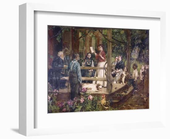 Tidings from the Front-Gilbert Gaul-Framed Giclee Print