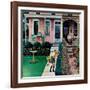 "Tidy and Sloppy Neighbors," July 1, 1961-John Falter-Framed Giclee Print