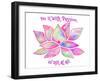 Tie Dye Lotus Passion-Pamela Varacek-Framed Art Print