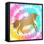 Tie Dye Unicorn 1-Allen Kimberly-Framed Stretched Canvas