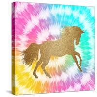 Tie Dye Unicorn 1-Allen Kimberly-Stretched Canvas