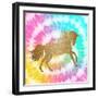 Tie Dye Unicorn 1-Allen Kimberly-Framed Art Print