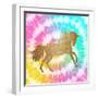 Tie Dye Unicorn 1-Allen Kimberly-Framed Art Print