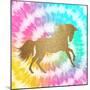 Tie Dye Unicorn 1-Allen Kimberly-Mounted Art Print