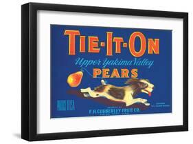 Tie-It-On Upper Yakima Valley Pears-null-Framed Art Print