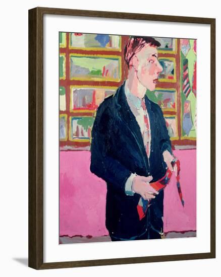Tie Salesman, 1978-Peter Wilson-Framed Giclee Print