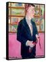 Tie Salesman, 1978-Peter Wilson-Framed Stretched Canvas