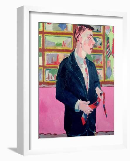 Tie Salesman, 1978-Peter Wilson-Framed Giclee Print