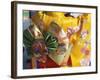 Tied Silk Sash (Obi), Kimono, Traditional Dress, Japan-null-Framed Photographic Print