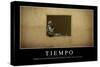 Tiempo. Cita Inspiradora Y Póster Motivacional-null-Stretched Canvas