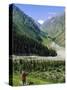 Tien Shan Mountains, Ala Archa Canyon, Kyrgyzstan, Central Asia-Upperhall Ltd-Stretched Canvas