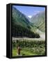 Tien Shan Mountains, Ala Archa Canyon, Kyrgyzstan, Central Asia-Upperhall Ltd-Framed Stretched Canvas