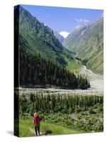 Tien Shan Mountains, Ala Archa Canyon, Kyrgyzstan, Central Asia-Upperhall Ltd-Stretched Canvas