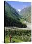 Tien Shan Mountains, Ala Archa Canyon, Kyrgyzstan, Central Asia-Upperhall Ltd-Stretched Canvas