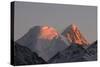 Tienschan Mountain with Khan Tengri Peak-null-Stretched Canvas