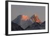 Tienschan Mountain with Khan Tengri Peak-null-Framed Photographic Print