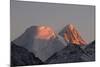 Tienschan Mountain with Khan Tengri Peak-null-Mounted Photographic Print