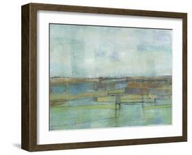 Tiered Farmland II-Jennifer Goldberger-Framed Art Print