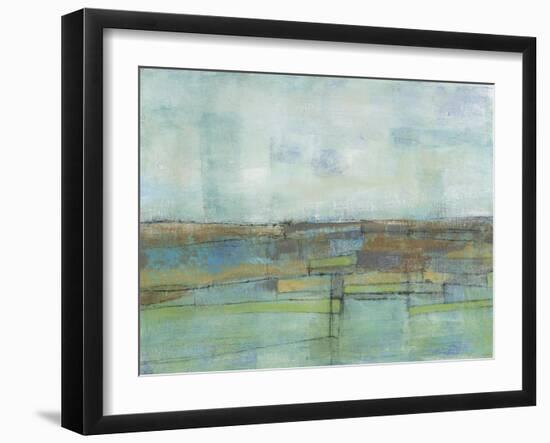 Tiered Farmland II-Jennifer Goldberger-Framed Art Print