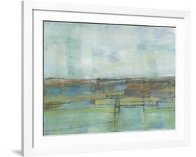 Tiered Farmland II-Jennifer Goldberger-Framed Art Print