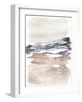 Tiered Horizon Line I-Jennifer Goldberger-Framed Art Print