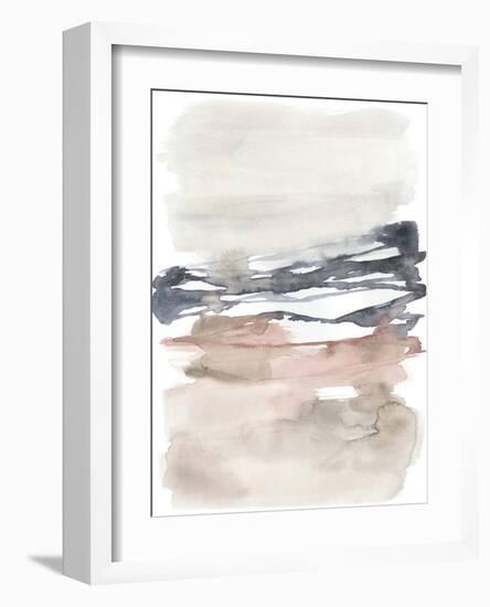 Tiered Horizon Line I-Jennifer Goldberger-Framed Art Print