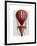 Tiered Hot Air Balloon Print Red-Fab Funky-Framed Art Print