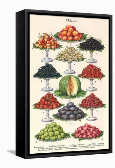 Tiers of Fruit-null-Framed Stretched Canvas