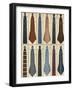 Ties, Magazine Advertisement , USA, 1950-null-Framed Giclee Print