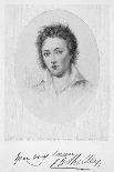 Percy Bysshe Shelley English Romantic Poet-Tietze-Mounted Art Print