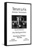 Tiffany and Co. Advertisement, 1937-null-Framed Stretched Canvas