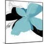 Tiffany Blue Floral One-Jan Weiss-Mounted Art Print