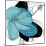 Tiffany Blue Floral Three-Jan Weiss-Mounted Art Print