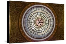 Tiffany Dome in Chicago Cultural Center-Steve Gadomski-Stretched Canvas