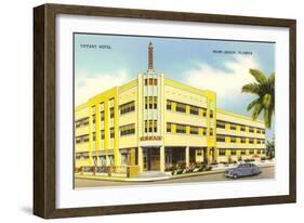 Tiffany Hotel, Miami Beach, Florida-null-Framed Art Print