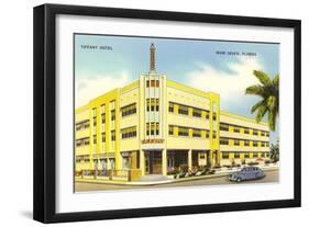 Tiffany Hotel, Miami Beach, Florida-null-Framed Art Print