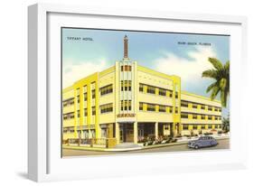 Tiffany Hotel, Miami Beach, Florida-null-Framed Art Print