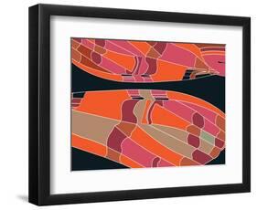 Tiffany Sherbet-Belen Mena-Framed Premium Giclee Print