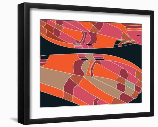 Tiffany Sherbet-Belen Mena-Framed Giclee Print