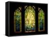 Tiffany Stained Glass Window-null-Framed Stretched Canvas