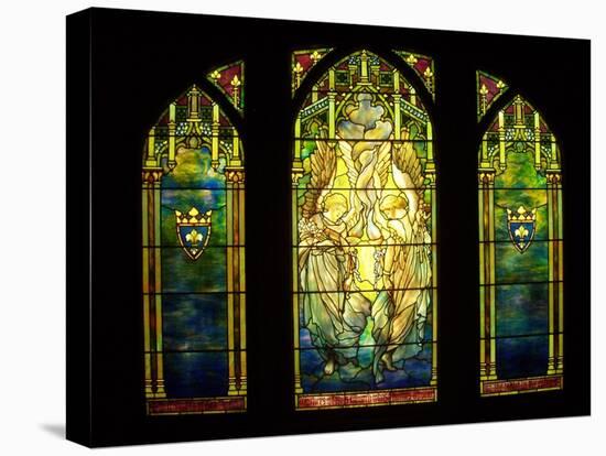 Tiffany Stained Glass Window-null-Stretched Canvas