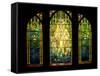 Tiffany Stained Glass Window-null-Framed Stretched Canvas