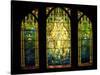 Tiffany Stained Glass Window-null-Stretched Canvas