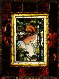 A Leaded and Plated Favrile Glass Window-Tiffany Studios-Giclee Print