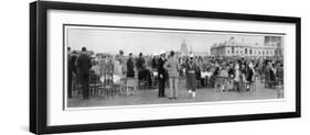 Tiffin on the Lawns at New Delhi-null-Framed Photographic Print