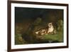 Tiger and Cubs-Jean Leon Gerome-Framed Art Print