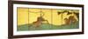 Tiger and Leopard Among Bamboo-null-Framed Premium Giclee Print